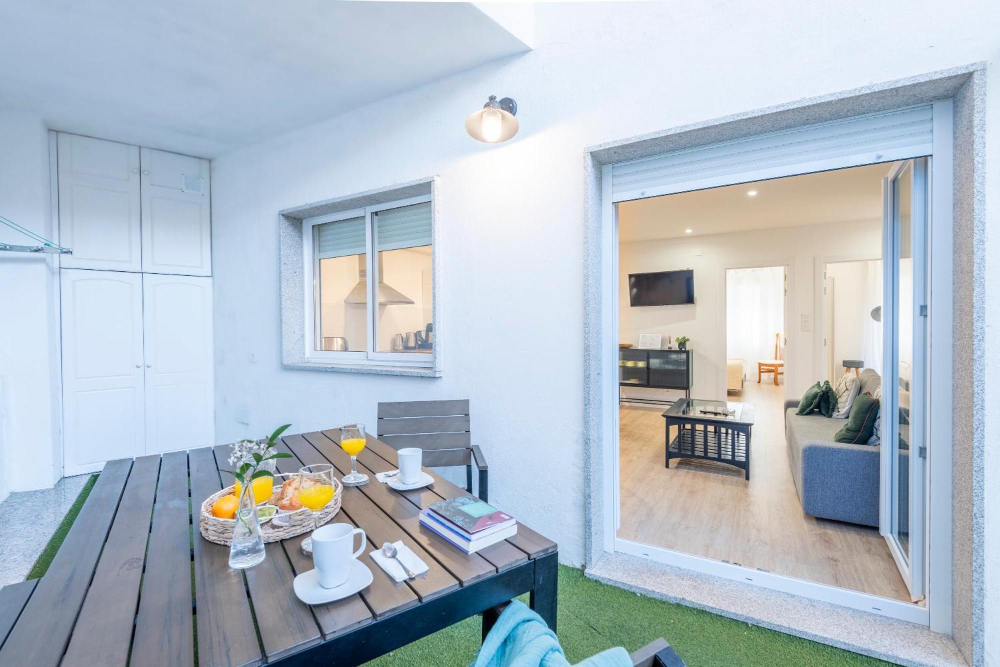 Apartamento A 140 M Playa Canelinas- 2 Habit. 4-6 Pax Sanxenxo Exterior foto